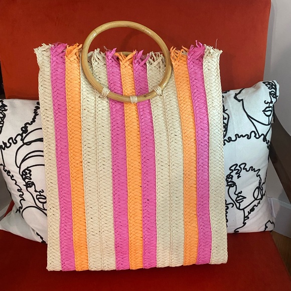 Raffia Tote - Picture 2 of 4